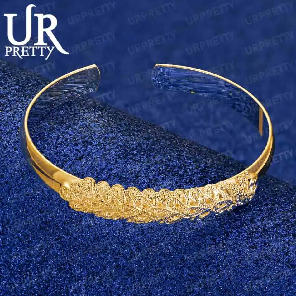 

925 Sterling Silver 18k Gold Fashion Patterned Bracelet Charm Gift Party Wedding High-Quality Jewelry