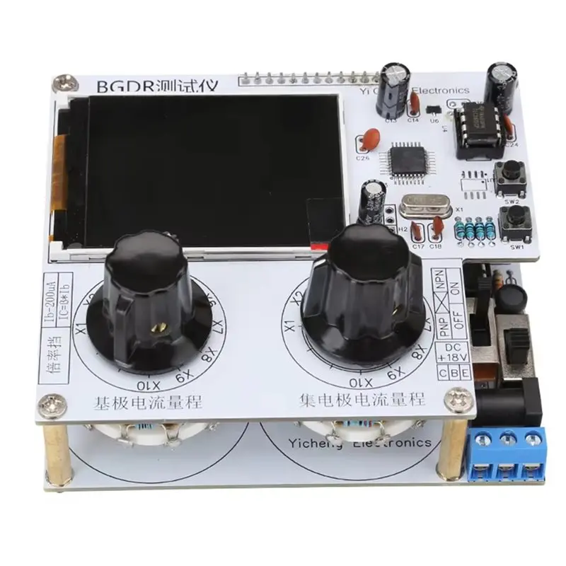 Testador de curva característica A43T para detecção de desempenho de transistor e análise de curva 150Ma Max