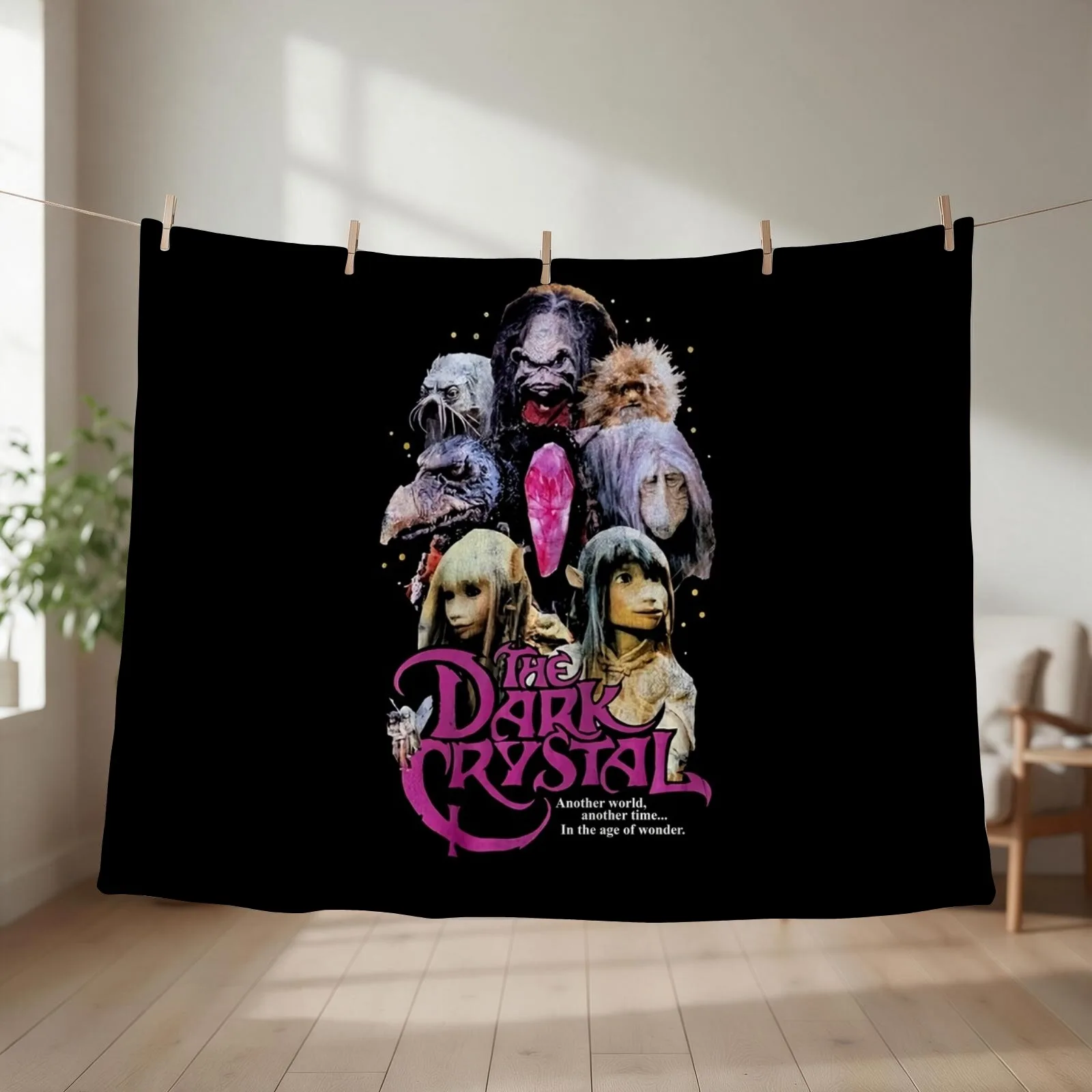 Official The movie Characters Throw Blanket couch cozy soft plush fuzzy picnic outdoor blanket