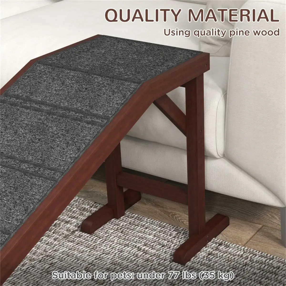 

Portable Pet Ramp for Easy Access - Ideal for Dogs & Cats | Shipping Available