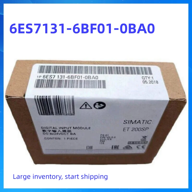 

NEW 6ES7131-6BF01-0BA0 6ES7 131-6BF01-0BA0 ET 200SP Digital Input Module