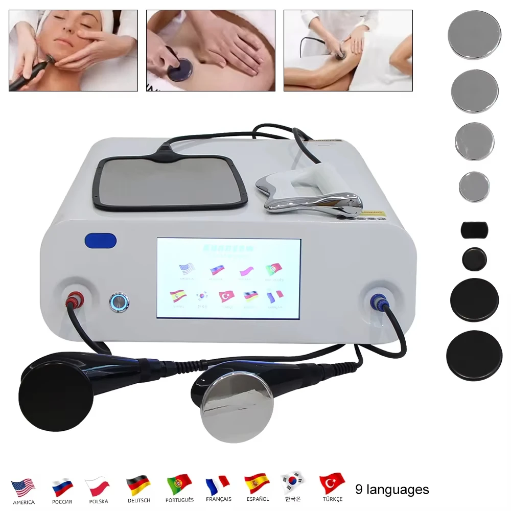 

448K CET RET INDIBA Thermal Penetration Technology Beauty Machine Facial Lifting Skin Rejuvenation Weight Loss Body Massage