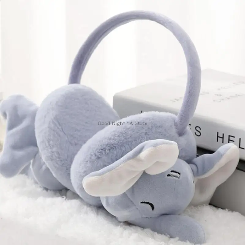 أزياء الشتاء فو الفراء جميل الفيل غطاء للأذنين تدفئة الأذن غطاء للأذنين في فصل الشتاء #5