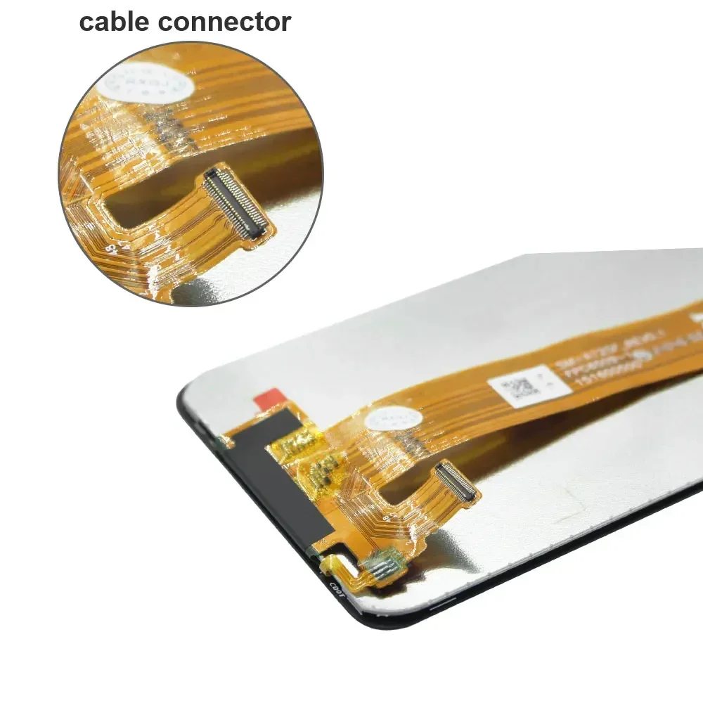 Layar sentuh LCD pengganti, untuk Samsung Galaxy A12 A125F LCD Display layar sentuh Digitizer pengganti untuk Samsung A12 A125M A125U