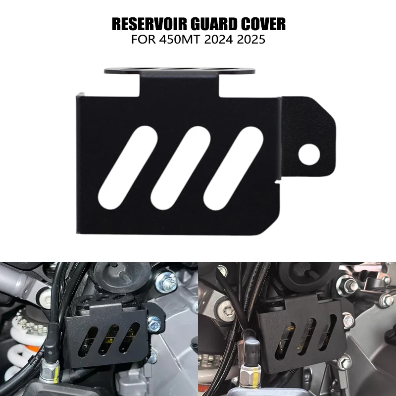 

Для CFMOTO 450MT задний резервуар тормозной жидкости, защита бака главного тормозного цилиндра, защитная крышка 450MT MT450 2024 2025 мотоцикла