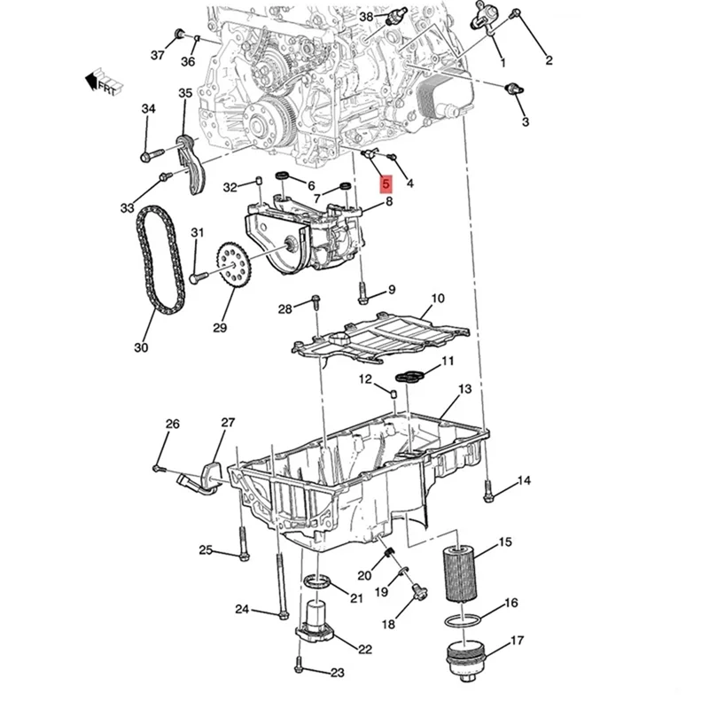 SQPP-Car Oil Pressure Valve For Vauxhall Opel  55491644 Replacement Parts Accessories