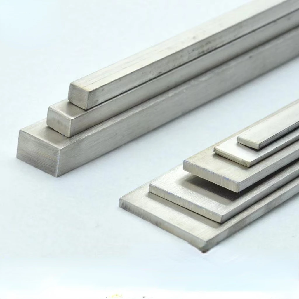 Customized 304 / 316L Stainless Steel Bar Plate Rob Thickness 3/4/5/6/8/10/12/15/mm Width 10/15/20/25/30/40/50/60/80mm