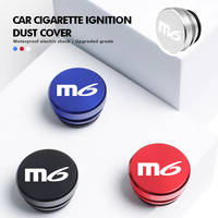 For Mazda Car Cigarette Lighter Dust Cover Dustproof Decoration Cap Interior Accessories 3 6 CX-3 CX-5 CX-8 MX-30 MX-5 BT-50