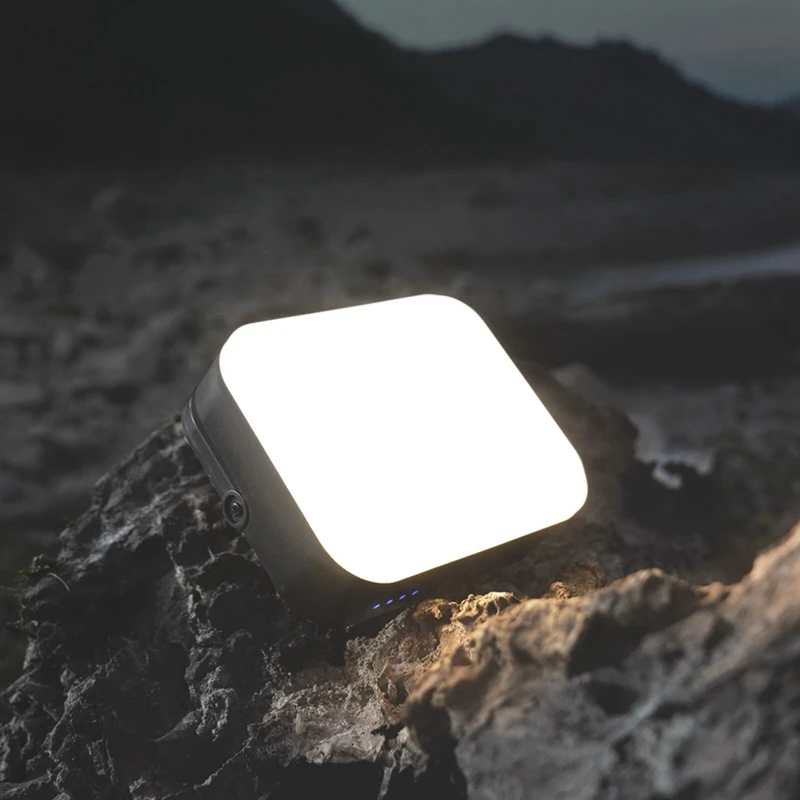Luz de Camping con carga USB, linterna de emergencia portátil, cuarto engranaje de noche, atenuación, senderismo al aire libre