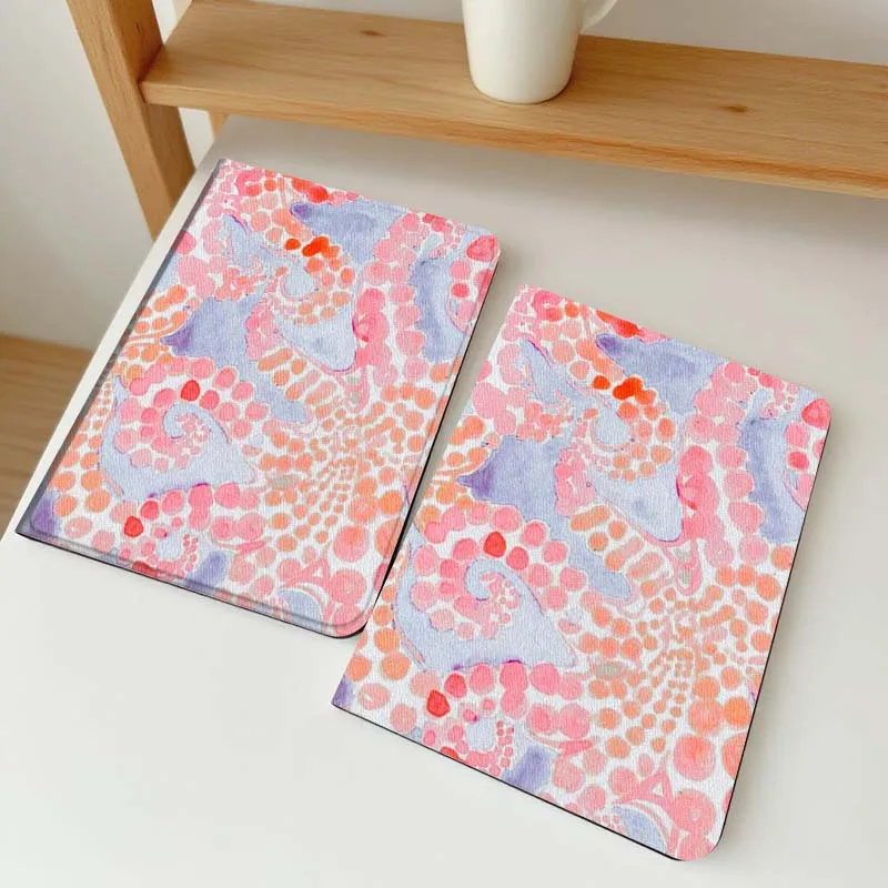 

Colorful Flower Pattern Art Case For Vivo IQOO Pad2 Pad3 Pad5 Air SE Pro 12.1 12.3 13 11.5 11 inch Tablet