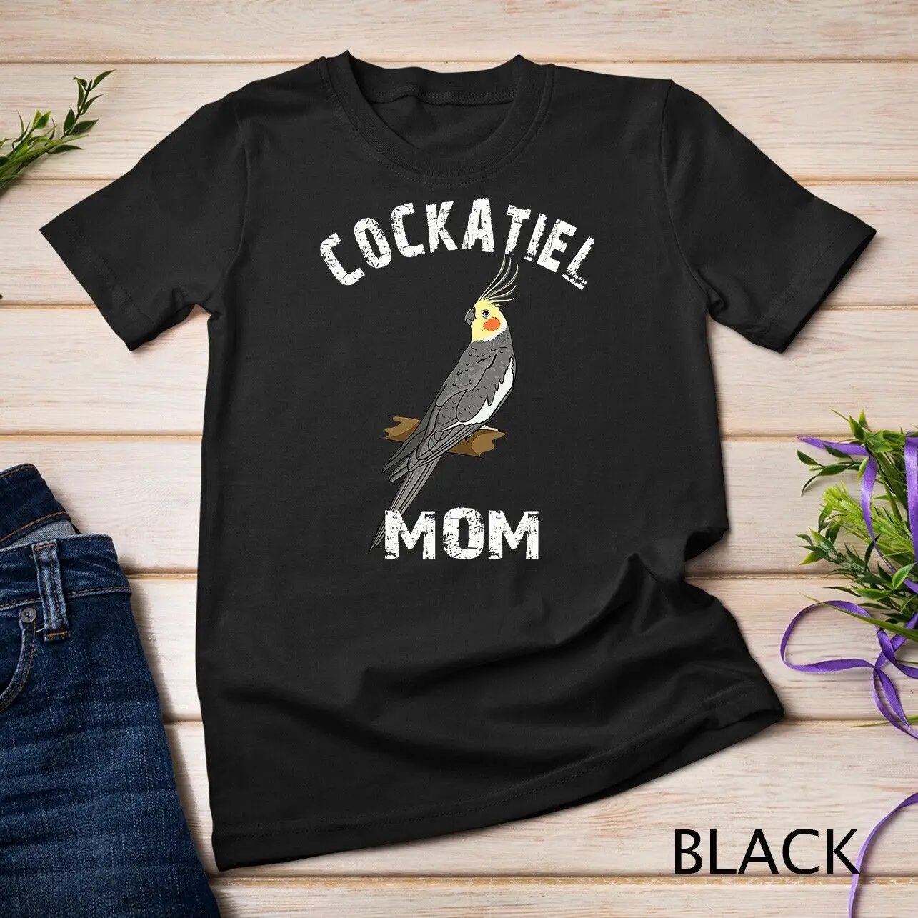 Nymphen sittich Mutter Geschenk Nymphen sittich Papagei Vogel Besitzer Geschenke T-Shirt Unisex T-Shirt