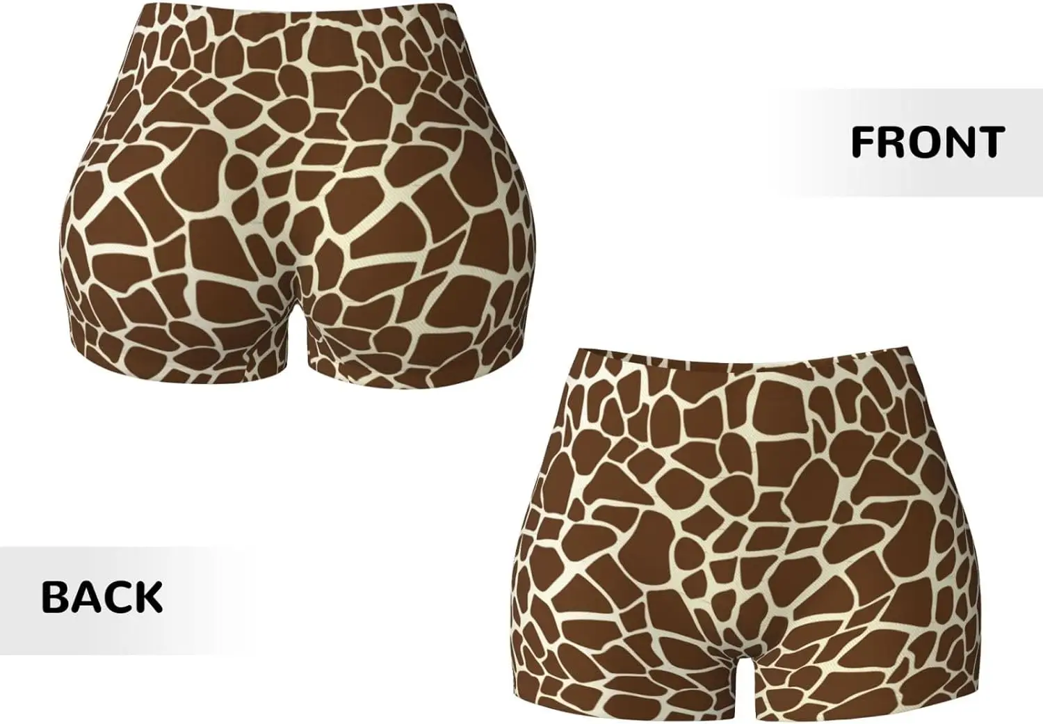 شورت نسائي عالي الخصر للتمرين الرياضي والجري والمشي لمسافات طويلة وسائقي الدراجات النارية واليوجا والصالة الرياضية، شورت مضغوط ماص للرطوبة #5