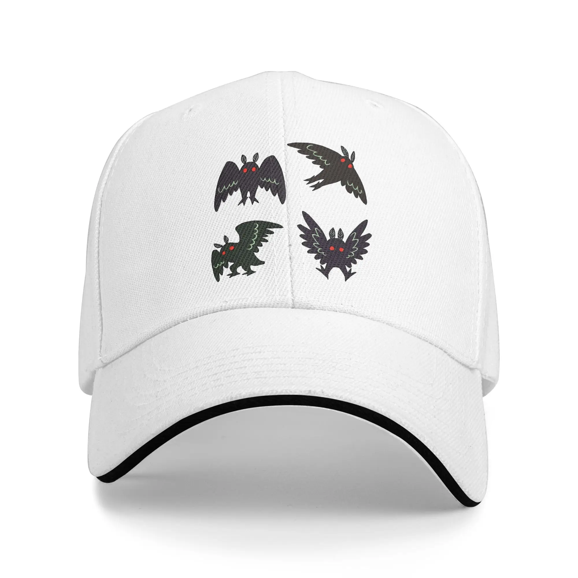 Cryptid Creatures Bigfoot Mothman Alien Loch Ness Monster Baseball Cap Outdoor Gym Casual Sun Trucker Hat Women Baseball Caps