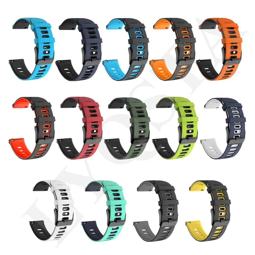 Silicone Replacement Wristband For Zeblaze GTR 2 Stratos High Quality Smart Watch 22mm Soft Band For Zeblaze GTR2 Strap Bracelet