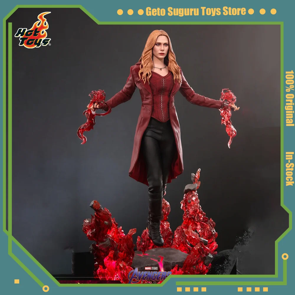 

Hot Toys HT 1/6 DX35 DX36AE Avengers：Endgame 4 Scarlet Witch Action Figures Anime Model Full Set Movable Joints Collection Gift