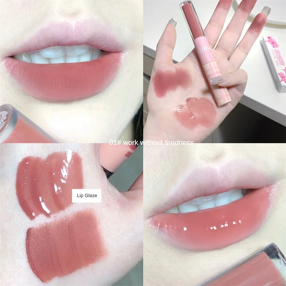 Mirror Water Lip Gloss, cristal duradouro, geleia Lip Glaze, hidratante, transparente, batom líquido impermeável, maquiagem lábios, 1 pc, 3pcs