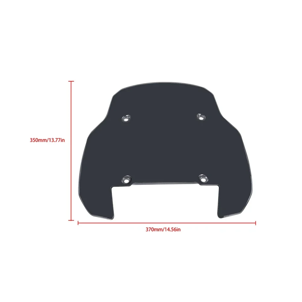 لعموم أمريكا 1250 S PA1250 PANAMERICA1250 2021 دراجة نارية الزجاج الأمامي شاشة أمامية مغامرة 11 "رياح منحرف #2