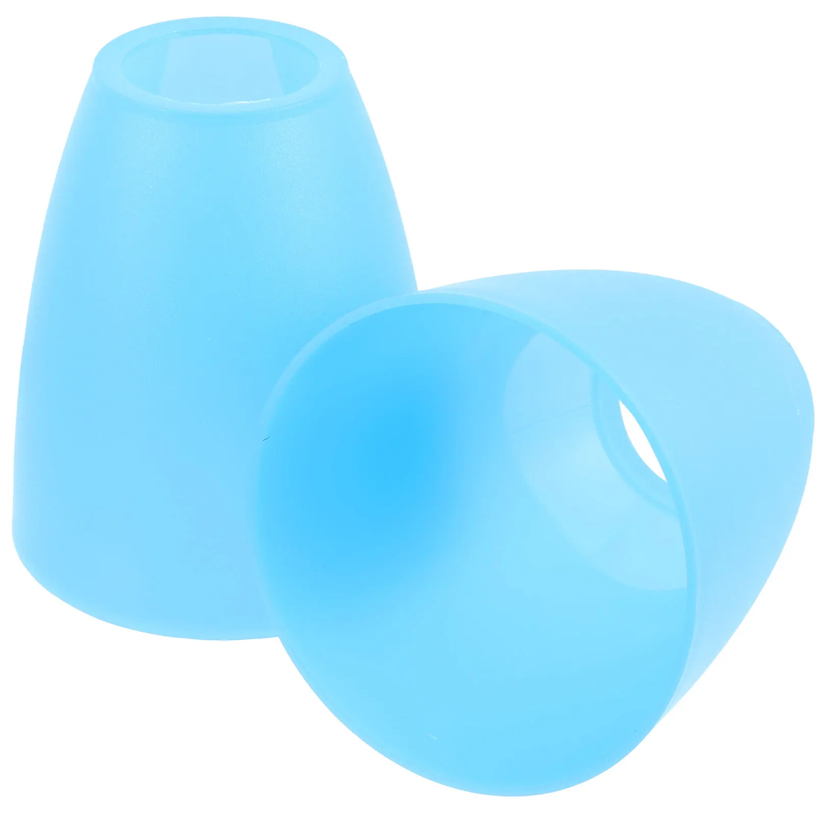 

2pcs Lampshade Mini Cylinder Plastic Replacement Light Cover for Table Lamp Bedroom Living Room Retro Style Small Shades Indoor