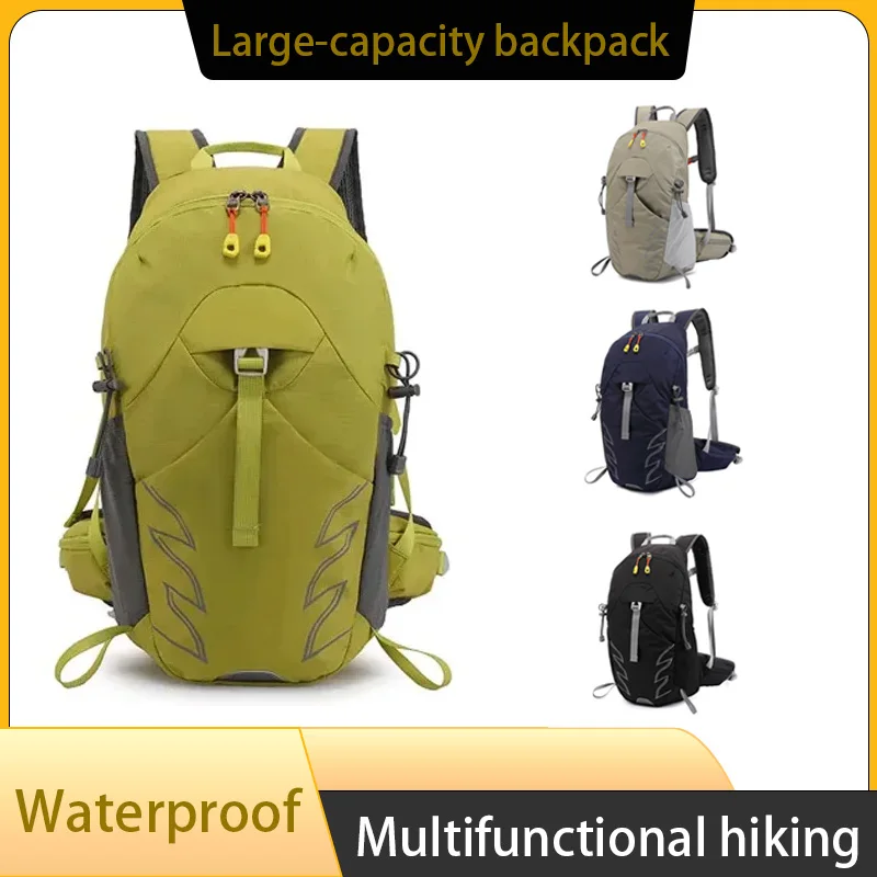 

Outdoor double-shoulder bag for cycling, durable for hiking, trekking and climbing, lightweight and breathable, travel backpack