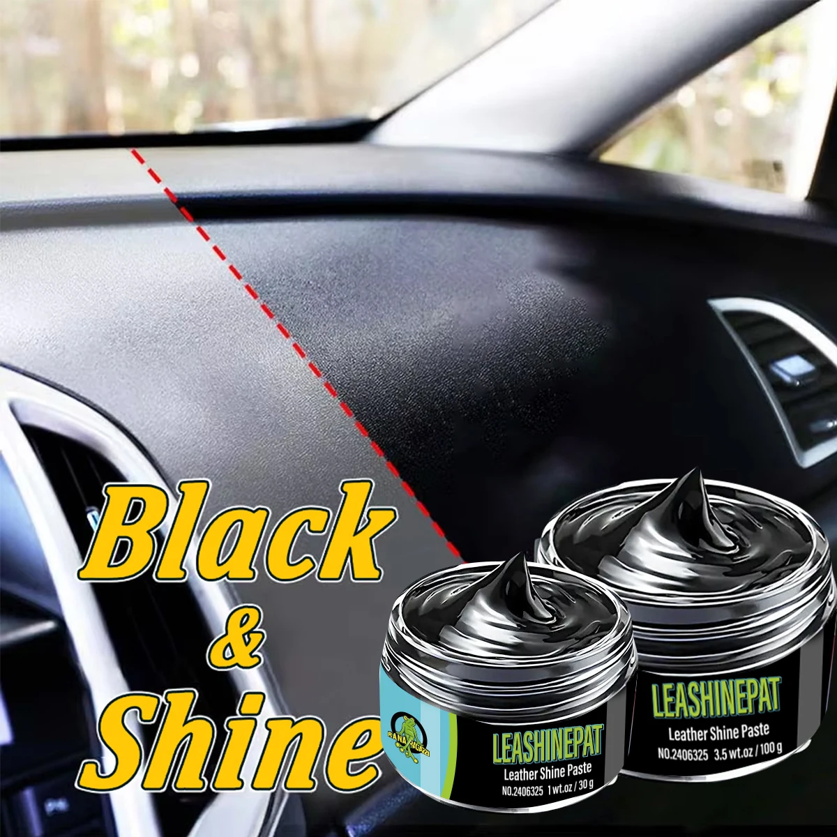 Plastic Restorer Back To Black Gloss Interior Leather & Panel Renewal Wax Coating Agent Auto Polish And Repair Coating RG325