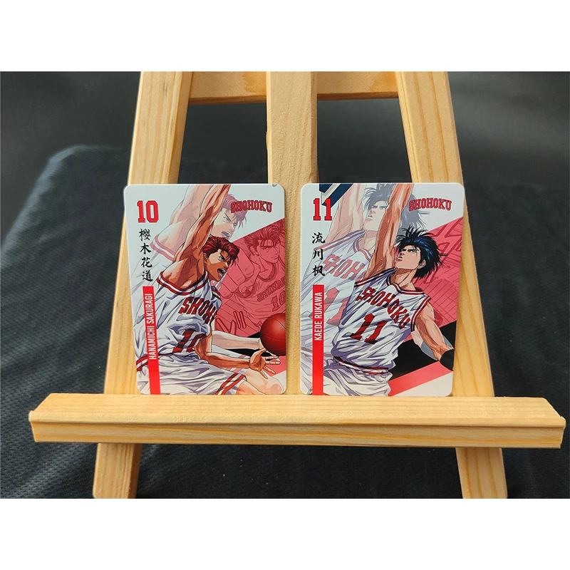 Slam Dunk Sakuragi Hanamichi Mitsui Hisashi Miyagi Ryota DIY Homemade Collection Card Christmas Birthday Gift Game Toys