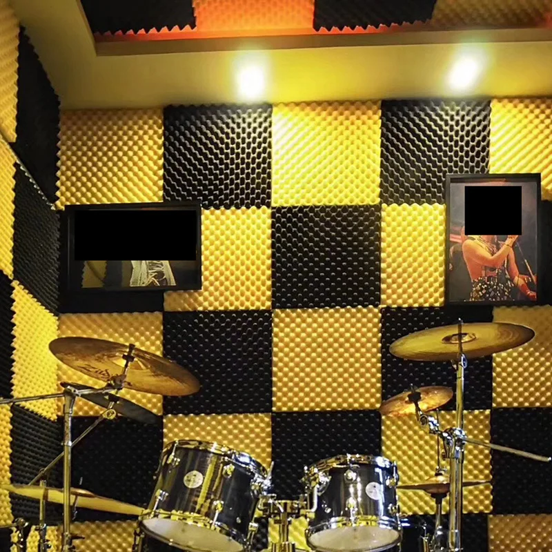 Acoustic Foam Sound Proof Foam Panels Noise Dampening Foam Studio Music Equipment 30x30x3cm