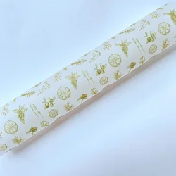 Herb Pure Natural Handmade Soap Wrapping Paper ECO Friendly Translucent Wax Paper Packaging Customzied Logo