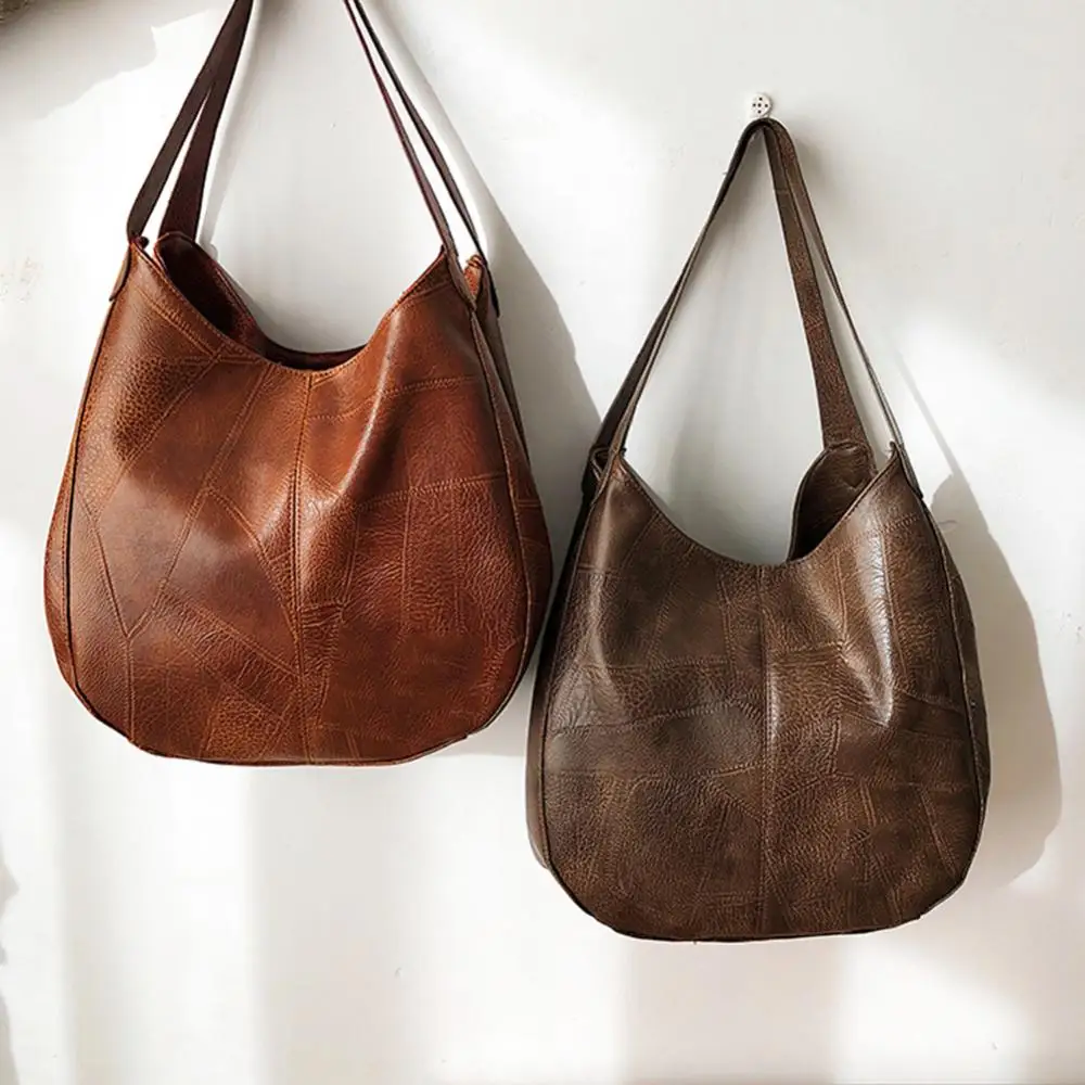 Women\'s Handbags Vintage Luxury Leather Shoulder Bag Designers Large Bag Modern Fashion Brand Female