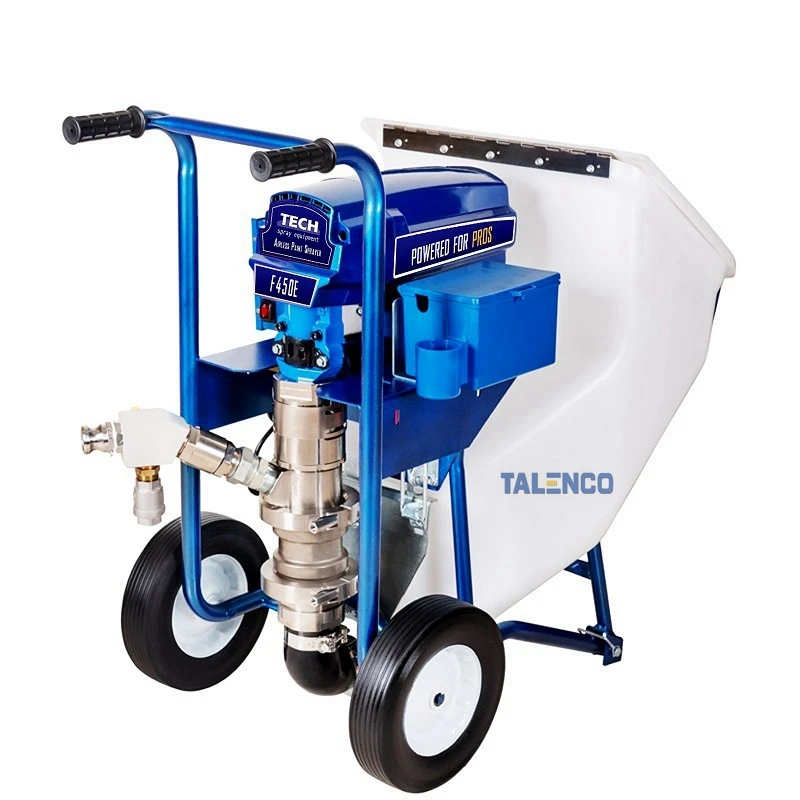 F450E Fireproofing Piston Pump Thickness Fireproofing Spray Machine