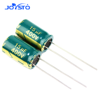 10PCS Aluminum Electrolytic Capacitor 400V / 15 UF 400V 15UF Electrolytic Kapasitor Size 10*17 10x13 13*17 8x16MM