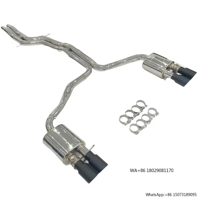 

Выхлопная система JYD Performance из нержавеющей стали OEM с электронным клапаном для S6 C7 S7 4.0T 2016
