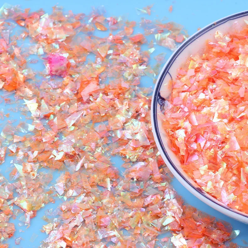 15g/Pack Girl Boy Iridescent Confetti Shining For Wedding Baby Shower Birthday Mermaid Party Table Scatter DIY Decor Supplies