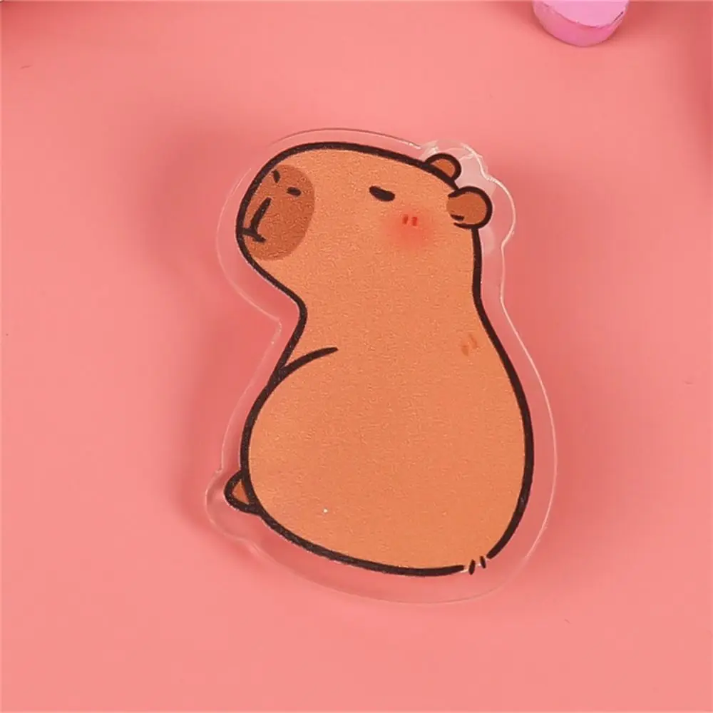 Jewelry Breastpin Acrylic Capybara Pin Cute Lapel Capybara Brooch Fashion Kapibara Kapibara Badge Party