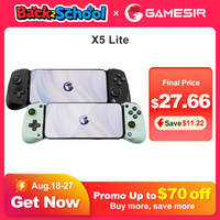 GameSir X5 Lite Type-C Android Ios Mobile Gaming Controller Mando para Móvil Gamepad Movable Type-C Port Swappable Silicone Pad