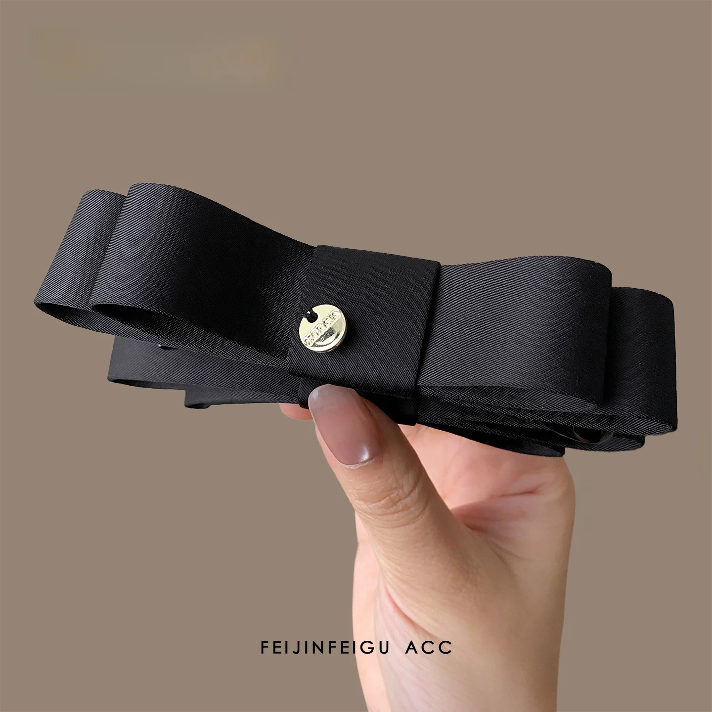 presilha-de-cabelo-feminina-elegante-preta-com-laco-tipo-banana-para-penteados-verticais-e-rabos-de-cavalo-acessorio-de-mo