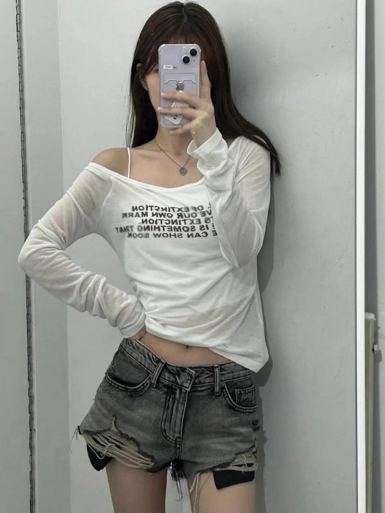 

Сексуальные рваные джинсы Dongdaemun Spicy Girl Sle для похудения с низкой талией, хлопковые эластичные джинсовые орты для женщин