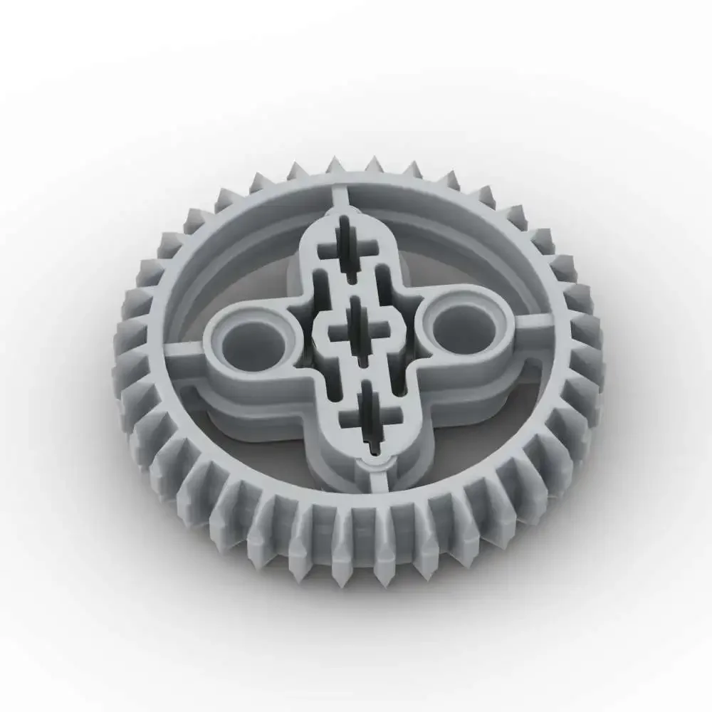 MOC 1 قطعة الطوب جزء 32498 والعتاد 36 الأسنان اللبنات مجموعة التكنولوجيا الفائقة اثنين شطبة الجسيمات لغز DIY بها بنفسك لعبة هدايا عيد ميلاد الأطفال