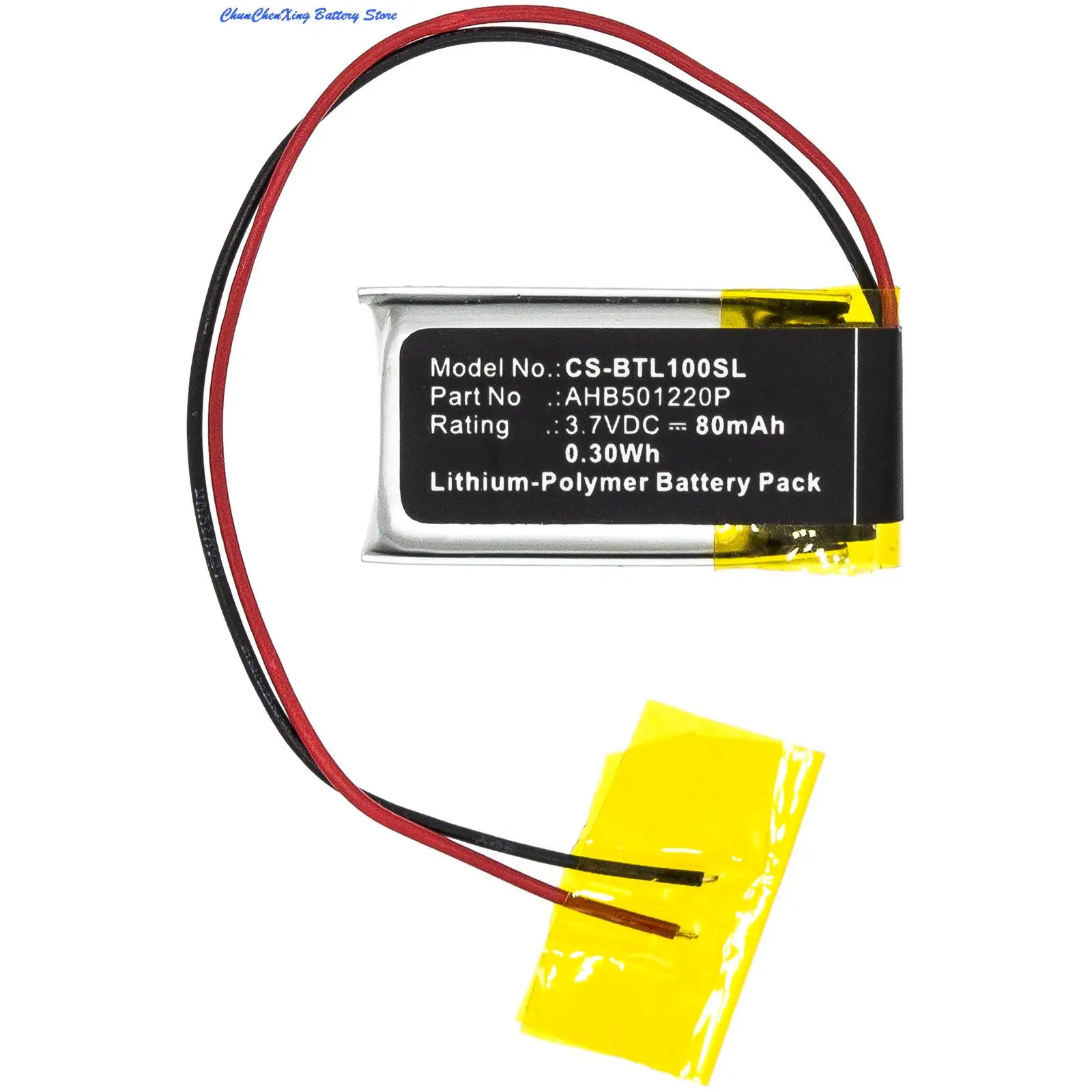 

Cameron Sino 80mAh Wireless Headset Battery AHB501220P for Bose Bluetooth Headset Series 1, Series 2, BTL1 BTL2 BTR1 BTR2