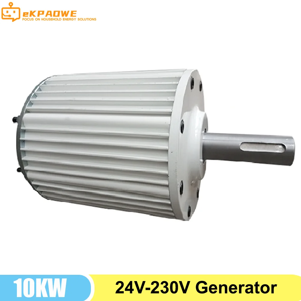 Low RPM 10KW 20KW Factory Price Permanent Magnet Generator Wind Turbine Low Speed 20000W 48V 96V 110V 220V Free Energy Home Use