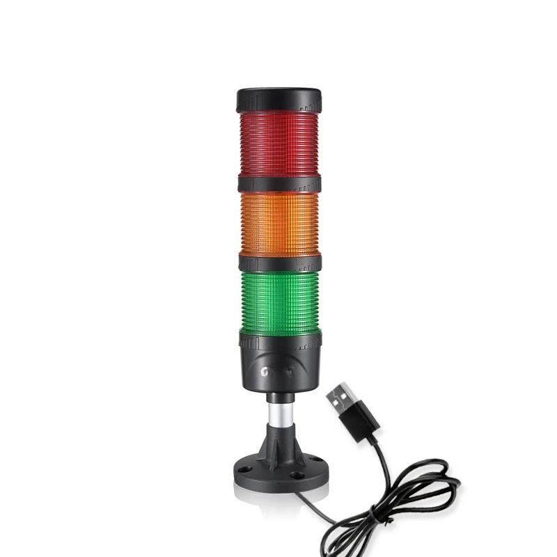 Signal light, warning light with buzzer, for numerical control lathes