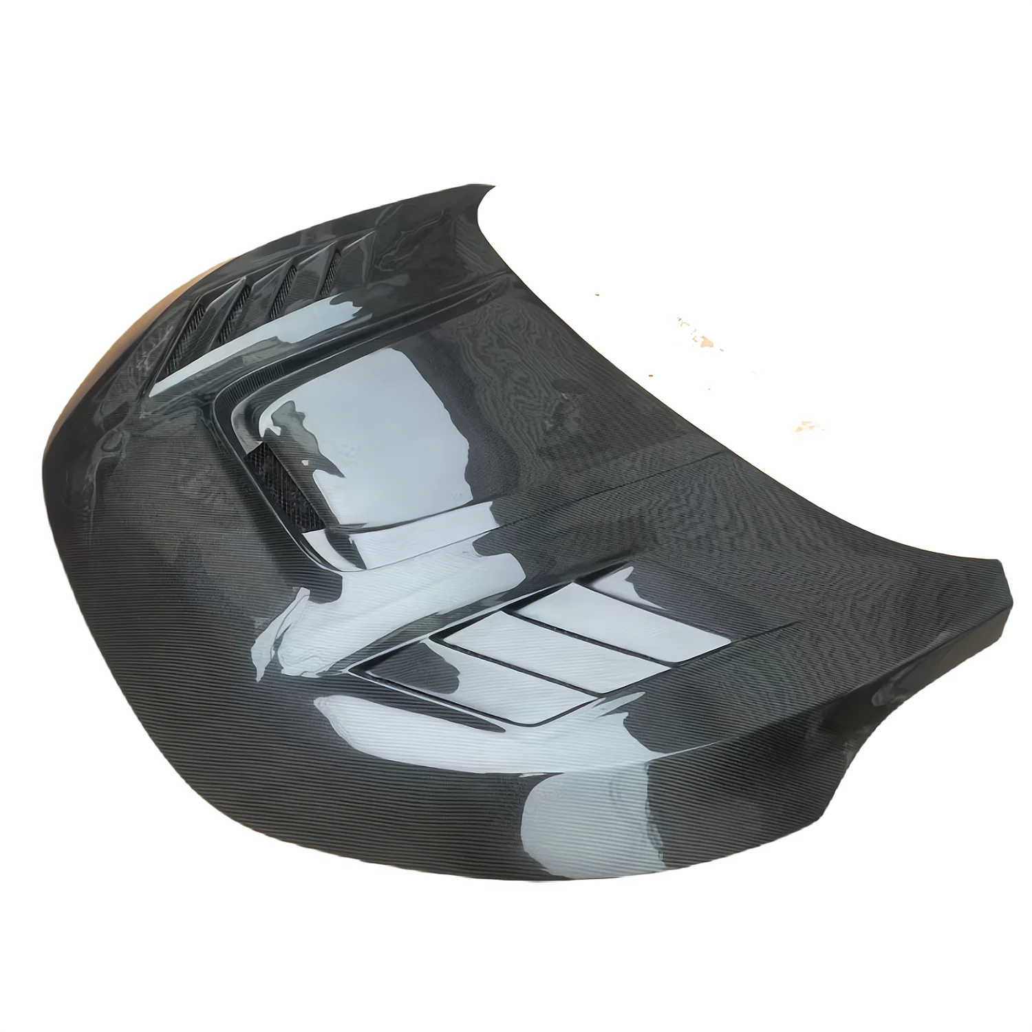 For BYD Tang 2018-2024 Carbon Fiber Hood Perforated Design Universal Replacement Parts New Condition