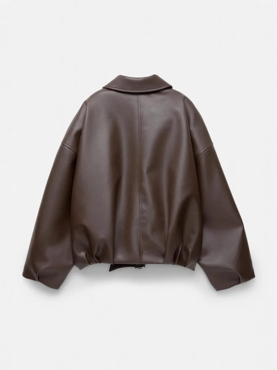 Chaquetas Bomber de pana de otoño para mujer, uniforme de béisbol con doble botonadura y cuello levantado, estilo universitario británico, Colorblock Ins