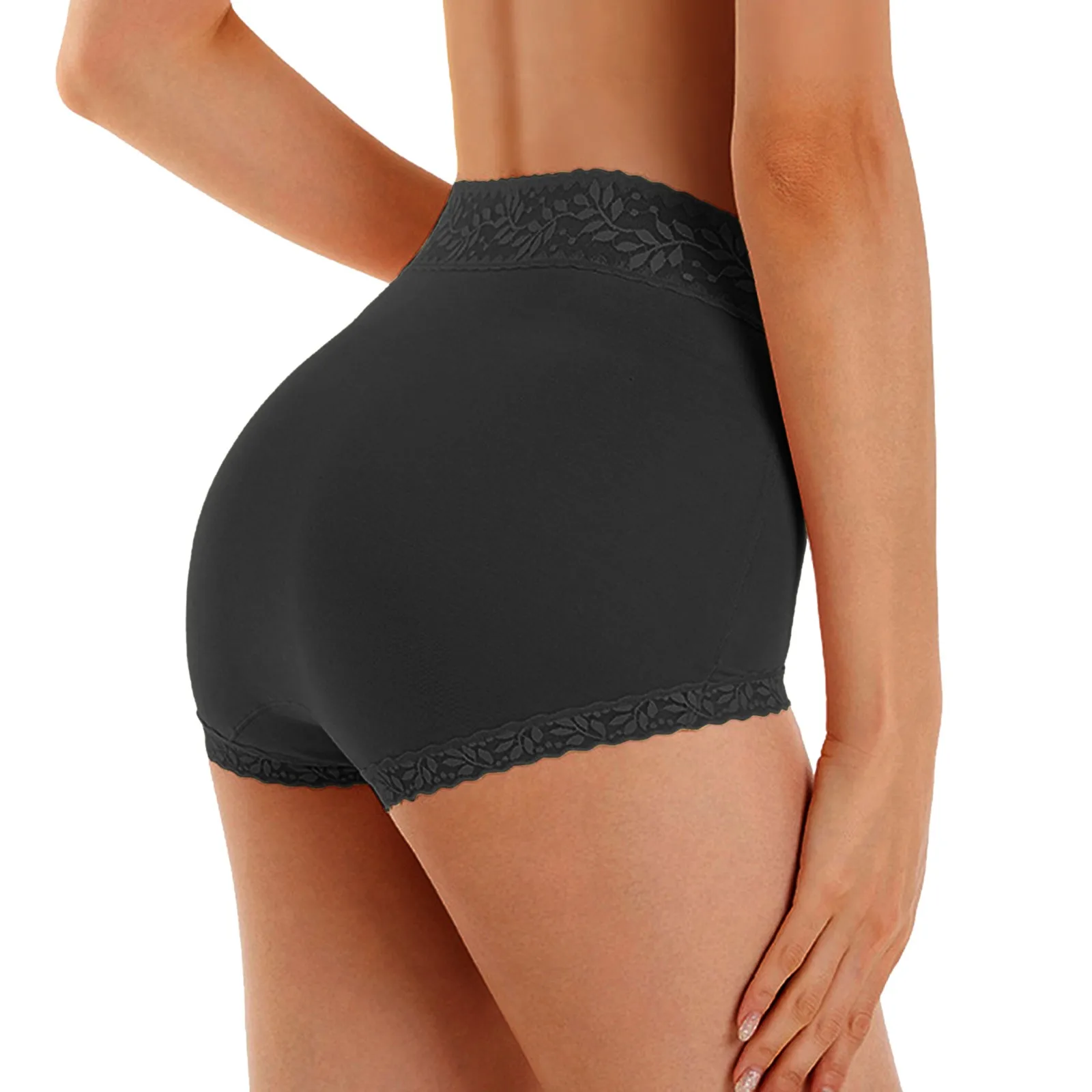 

2024 Women's Butt Lifter Shaper Panties Hip Pads Shorts Fake Buttocks Shapewear Underwear Push Up Body Shaper Comfy Panties