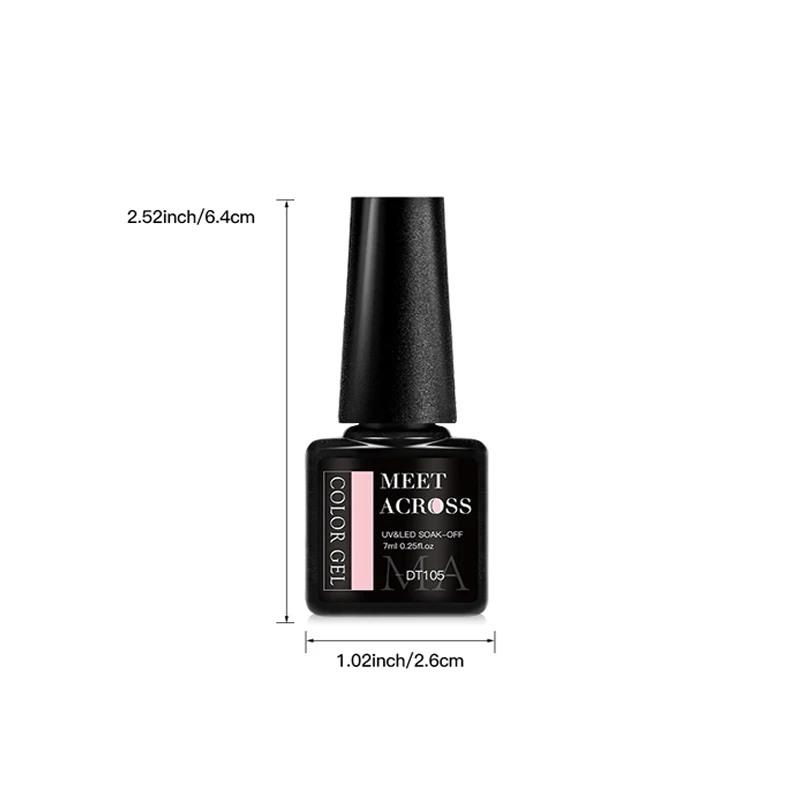 MEET ACROSS 8 ピース/セットジェルネイルポリッシュセットオールシーズン用ネオンマカロングリーンレッドシリーズ UV ジェルワニスマニキュアキットネイル用品