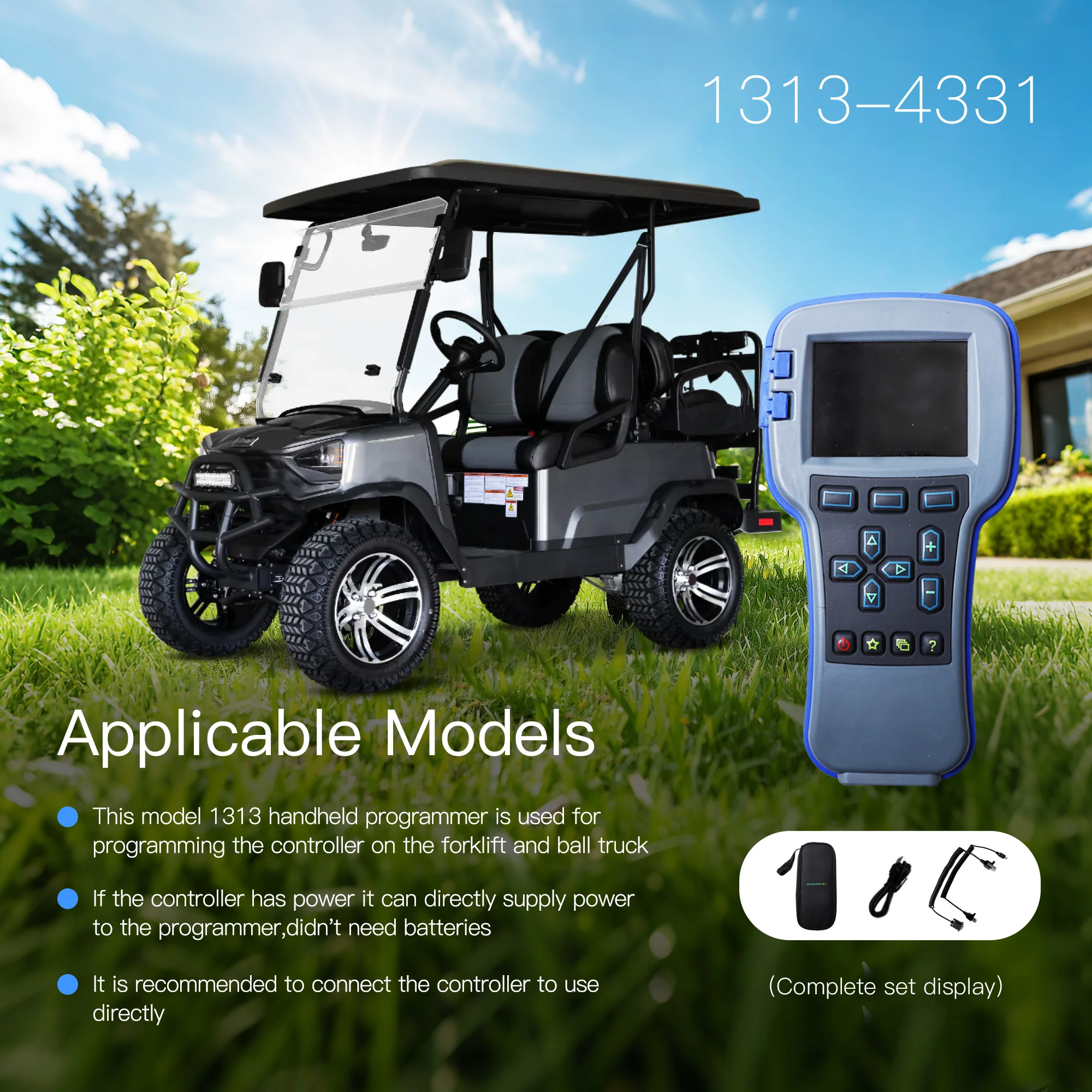 جديد 1313-4331 1313-4431 1313-4401 1311-4401 مبرمج محمول لمستوى الوصول متوافق مع الرافعة الشوكية الكهربائية كورتيس