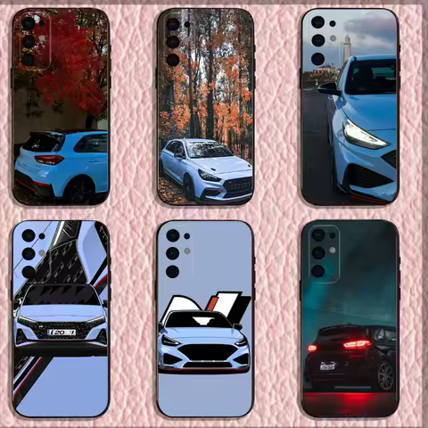 I30 I20 Sport Car Phone Case For Samsung S25,S24,S21,S22,S23,S30,Ultra,S20,Plus,Fe,Lite,Note,10,9,5G Black Cover