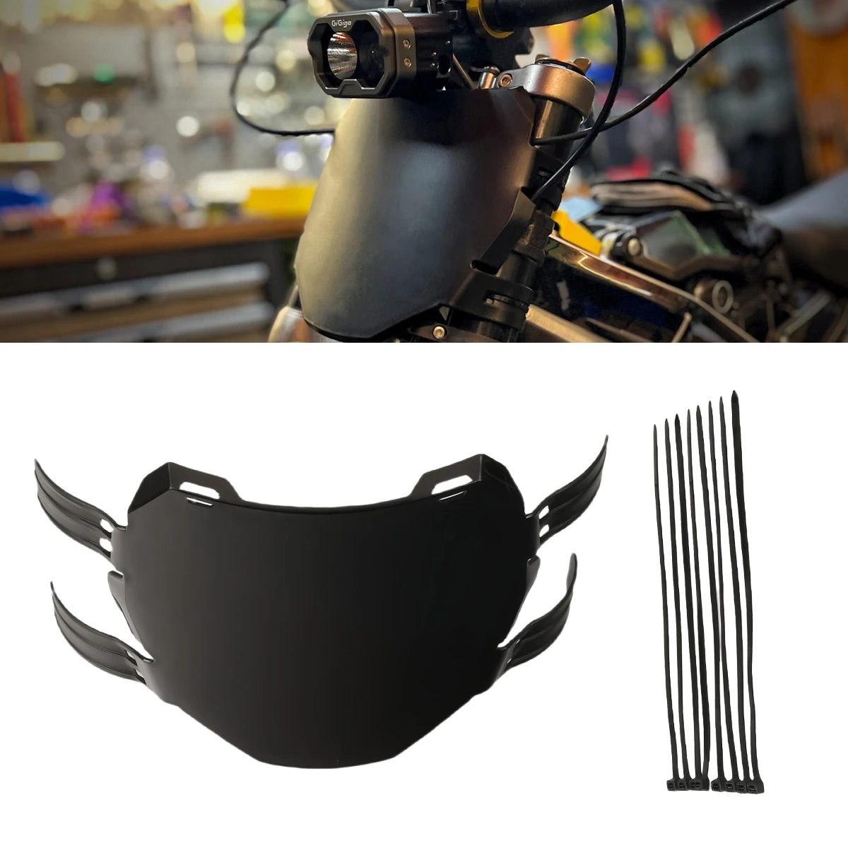 

Off Road Motorcycle For Surron Light Bee S X For TALARIA STING Electric Motorcycle Accessories Front License Registration Plate