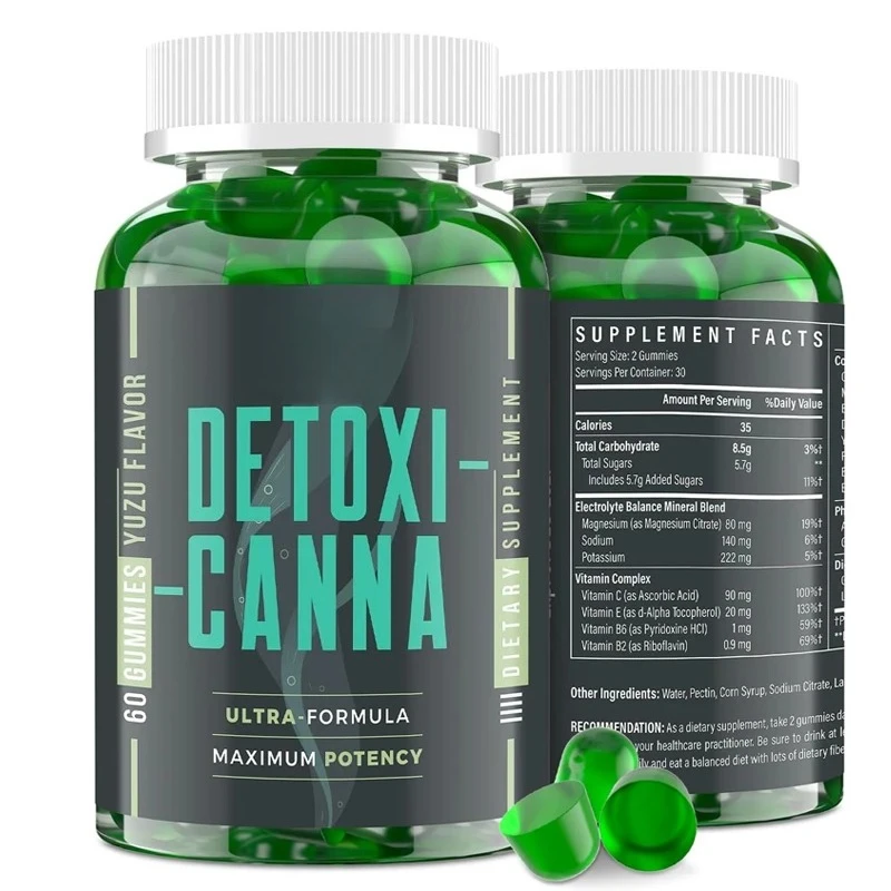 

Liver, intestinal, and kidney cleansing and repair, natural milk thistle plant-based cleansing supplement, 60 gummies