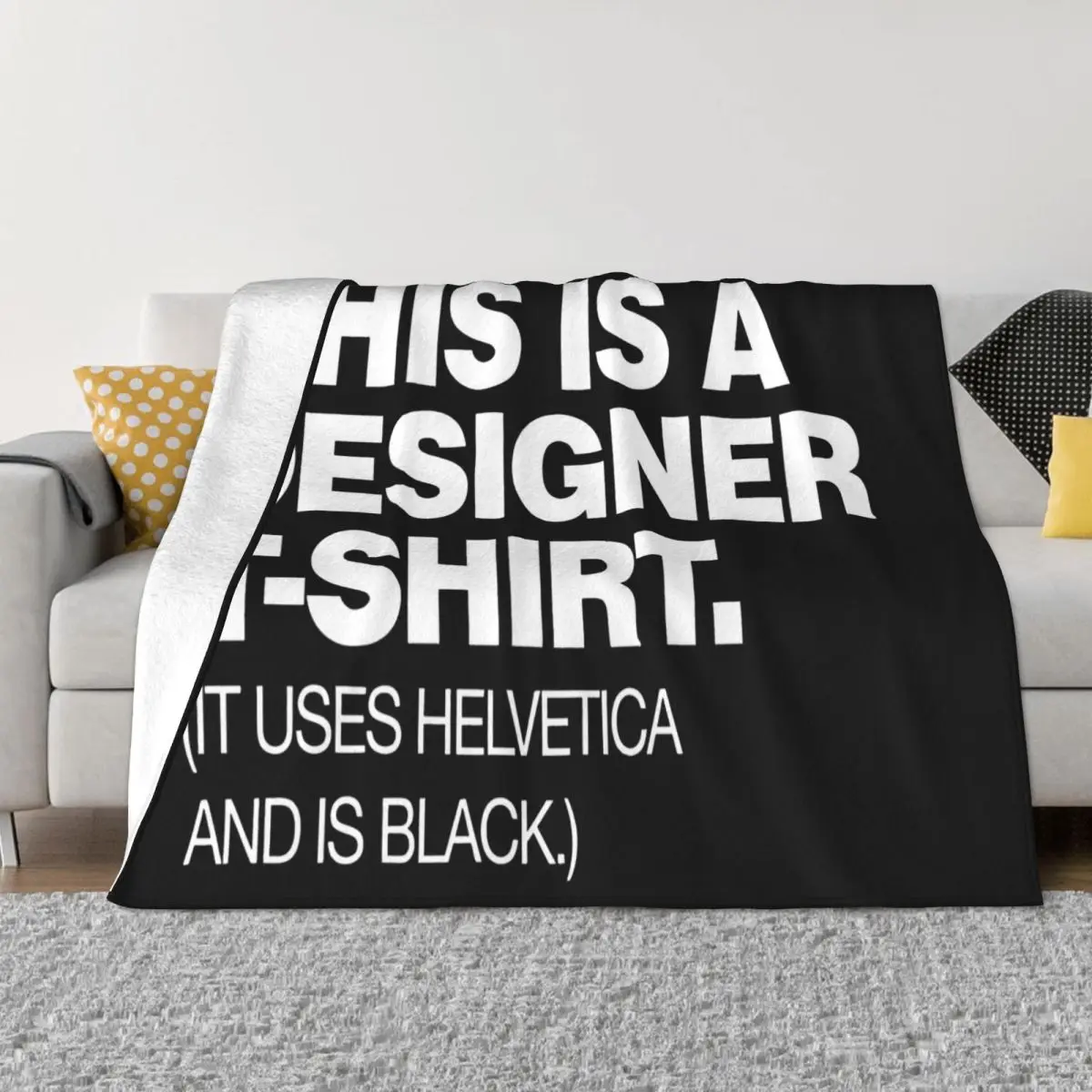 

This Is A Designer Funny Mens Unisex Brand Style Teenage Gift Summer Style Logo Homme 2021 Latest Throw Blanket