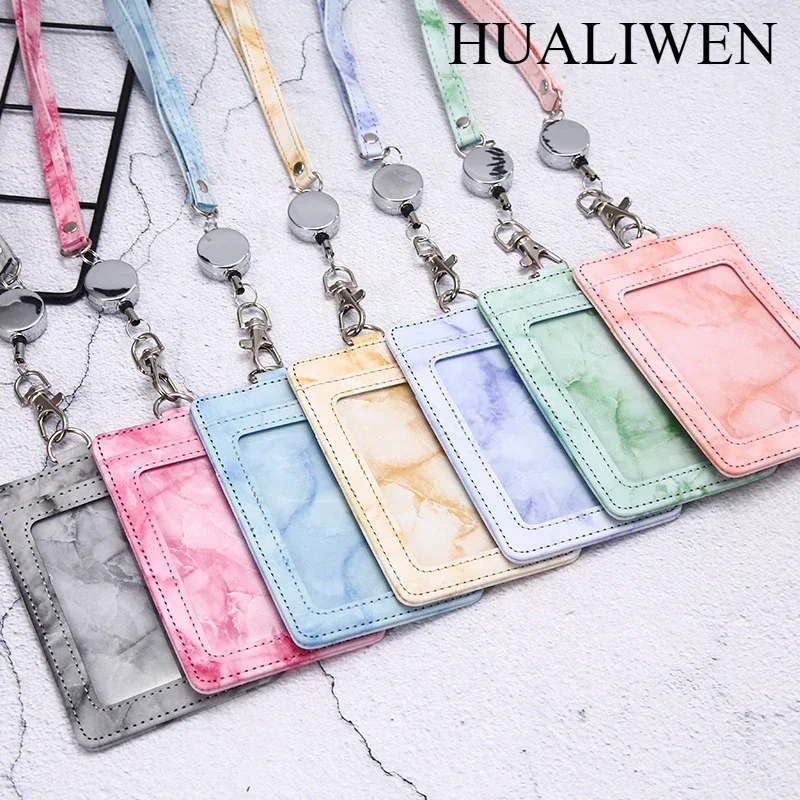 

Marble Work Hanging Rope Card Sleeve, Bank Company Work Certificate, Chest Card Sleeve Hanging Tag